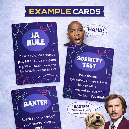 Guzzonk Drinking Card Game